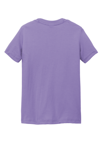 Lavender toddler fine jersey T-shirt by Rabbit Skins, soft cotton kid's T-shirt with a comfortable fit and smooth fabric.