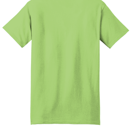 Lime Hanes® Beefy t-shirt – Heavyweight 100% Cotton T-Shirt, Customizable at Print View Back