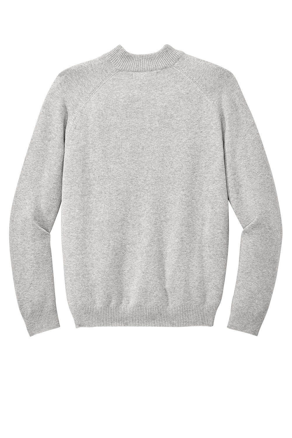 Nike men's Dri-FIT stretch long sleeve polo shirt in heather grey with a flat back design.