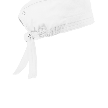 Medical Workwear Flex Scrub Cap White side