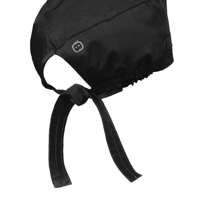 Medical Workwear Flex Scrub Cap black back