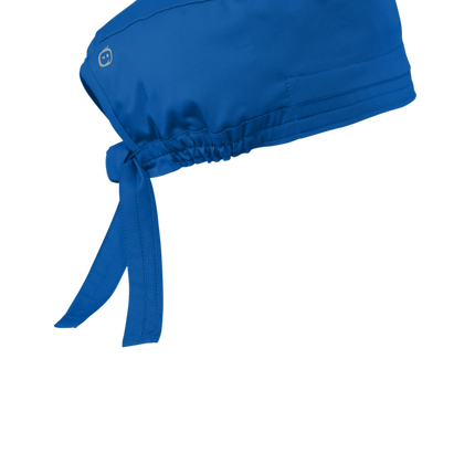 Medical Workwear Flex Scrub Cap blue side