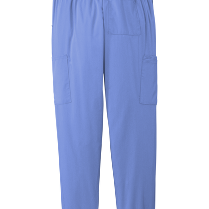 Medical Workwear Women’s Flex Jogger Pant Light Blue Back