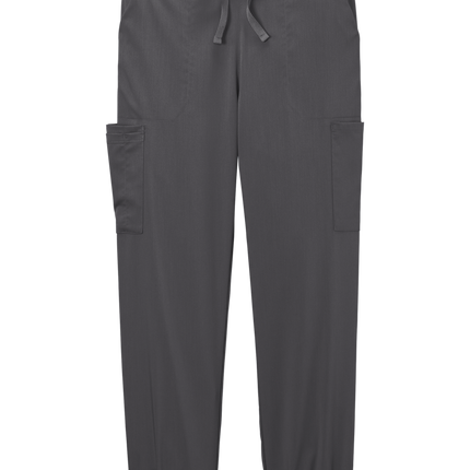 Medical Workwear Women’s Flex Jogger Pant pewter grey front