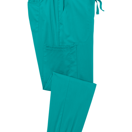 Medical Workwear Women’s Flex Jogger Pant teal folded