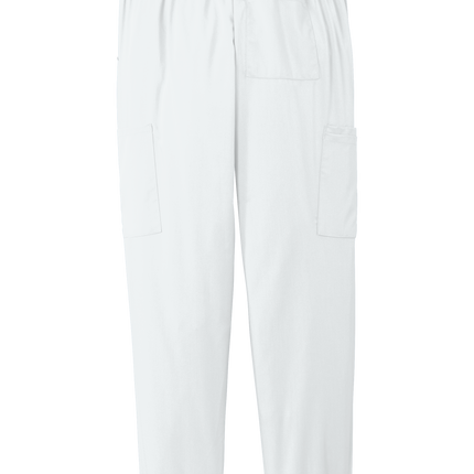 Medical Workwear Women’s Flex Jogger Pant white back