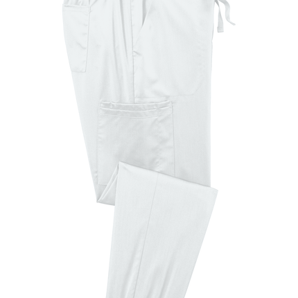 Medical Workwear Women’s Flex Jogger Pant white folded