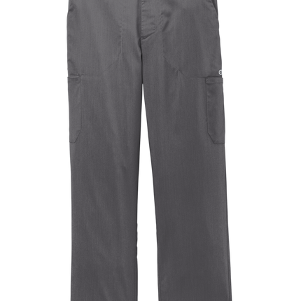 Men's Premiere Flex Cargo Pant medical workwear Print View Pewter Grey