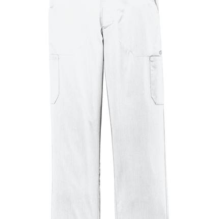 Men's Premiere Flex Cargo Pant medical workwear Print View White