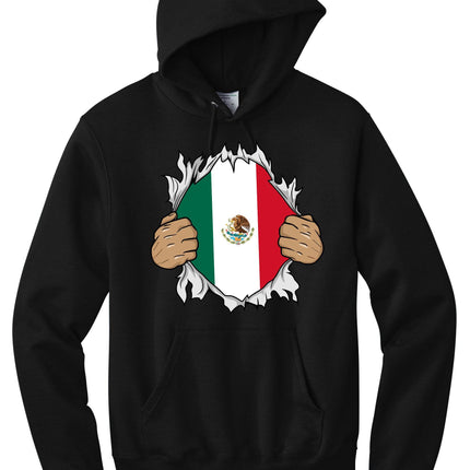 Mexico Flag Hoodie