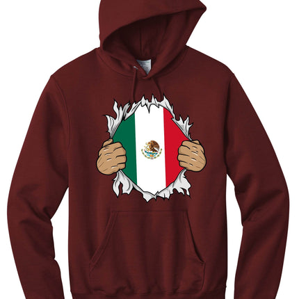 Mexico Flag Hoodie