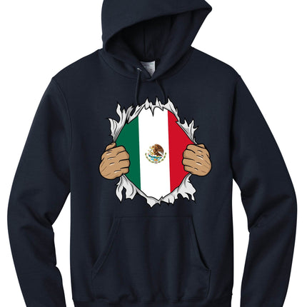Mexico Flag Hoodie