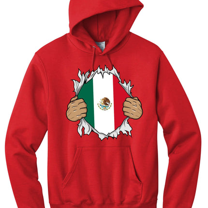 Mexico Flag Hoodie