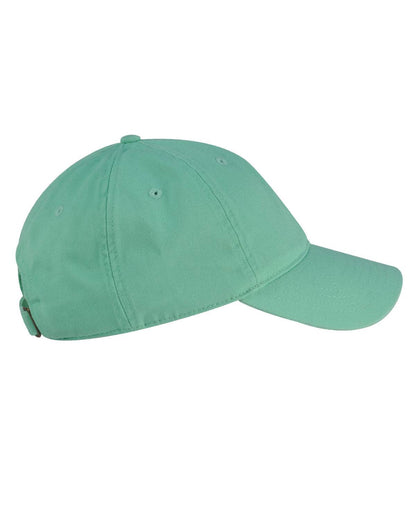 Mint Print View baseball cap with unstructured design and printed view on the right side, made by Print-View.