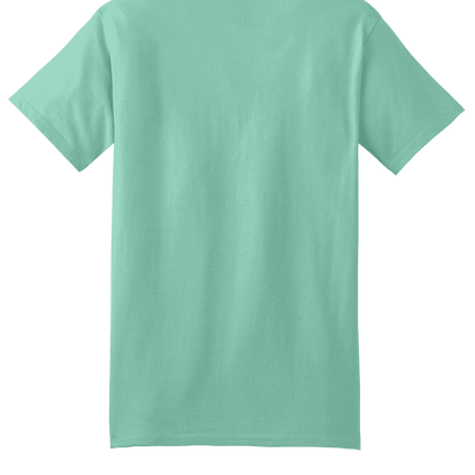Mint Hanes® Beefy t-shirt – Heavyweight 100% Cotton T-Shirt, Customizable at Print View Back