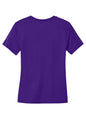 Nike Women's Swoosh Sleeve Legend T-shirt in court purple, featuring a Nike swoosh design on the sleeve and a relaxed fit.