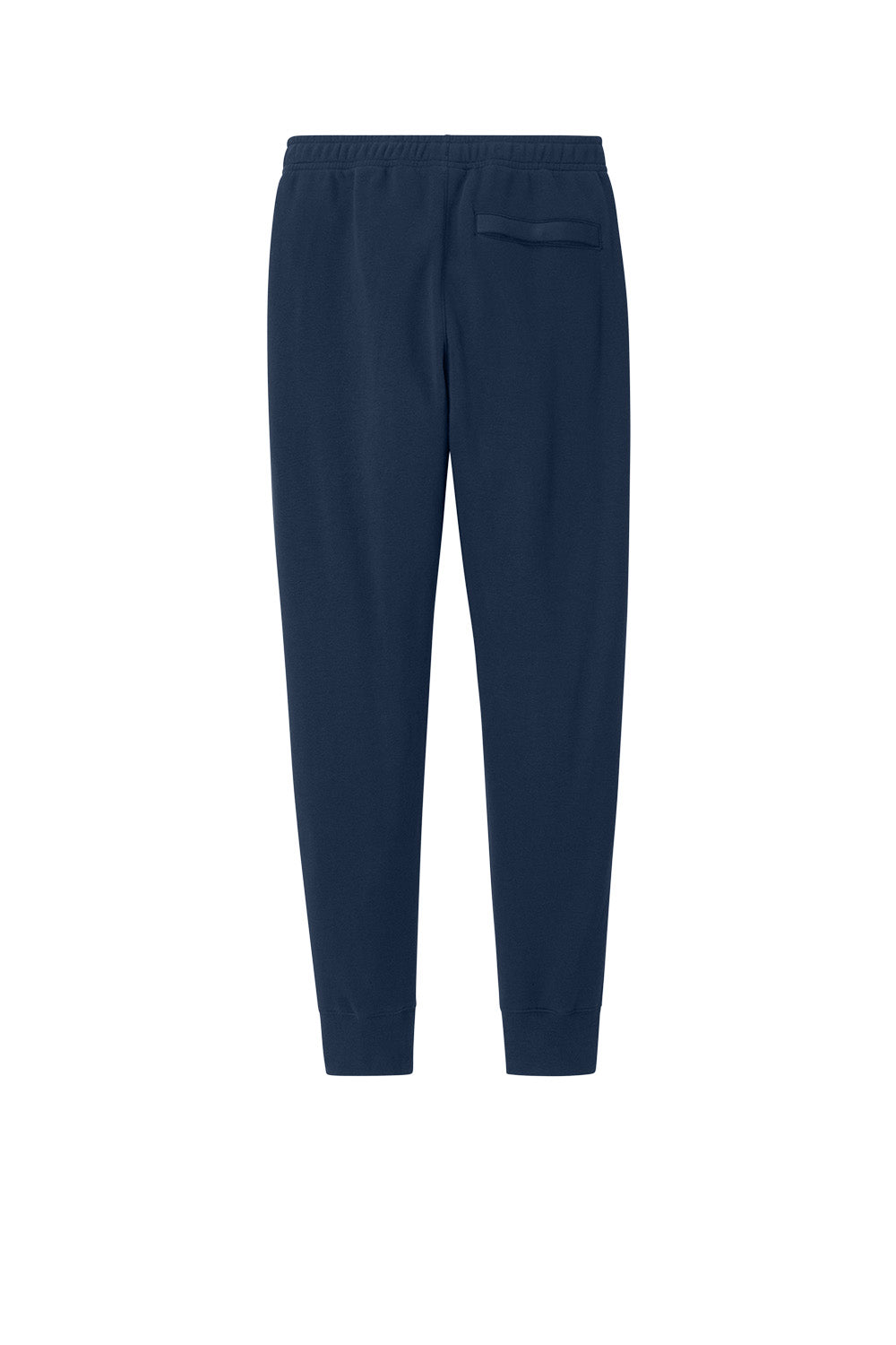 Nike Club Fleece Jogger in black with printed design, featuring a relaxed fit and elastic waistband for comfortable casual wear.