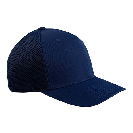 Navy Blue Custom Fitted Hat Print View