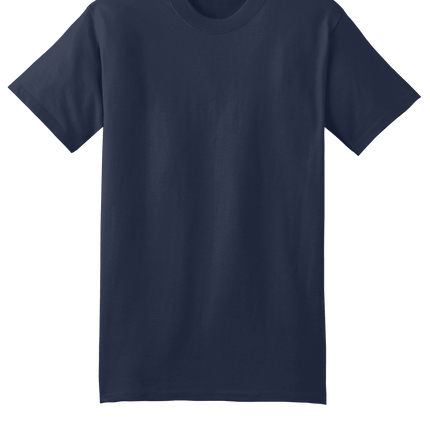 Navy Hanes® Beefy t-shirt – Heavyweight 100% Cotton T-Shirt, Customizable at Print View