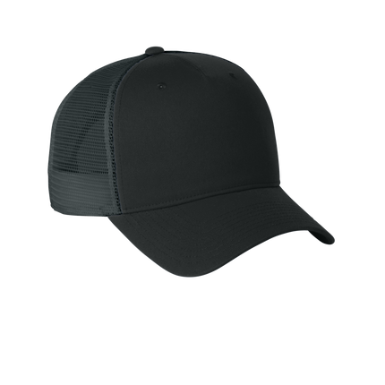 Grey Nike trucker hat at print view