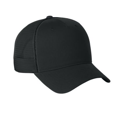 nike hat trucker black print view