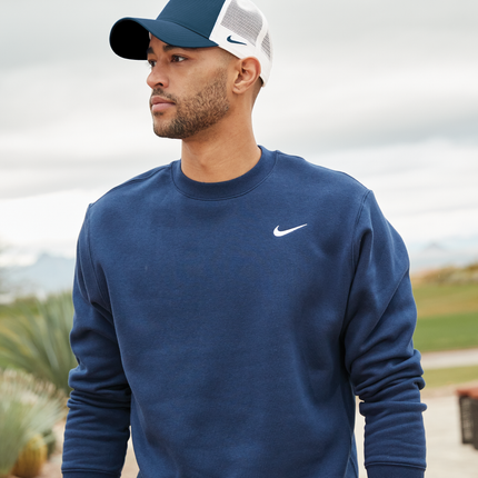 Blue White Nike Snapback at print view