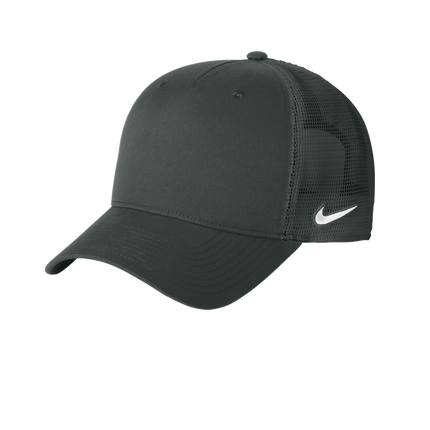 Nike Trucker hat dark grey print view