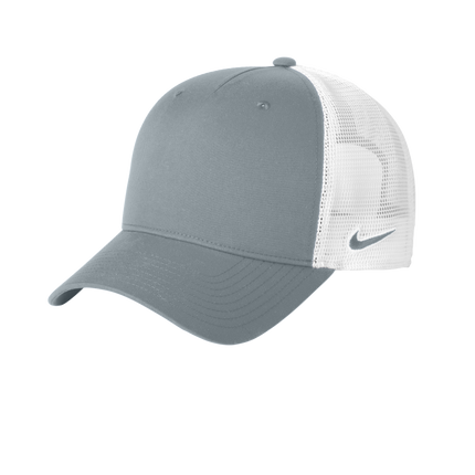 nike snapback grey white print view