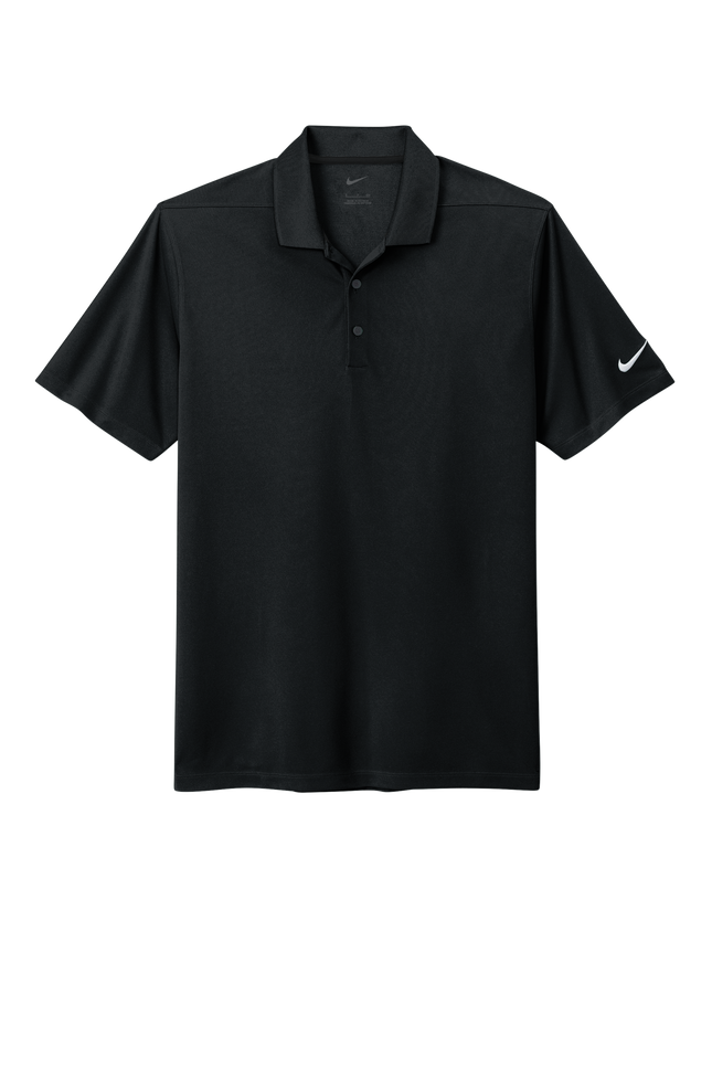 Nike Men's Dri-FIT Polo Shirt Black Print View