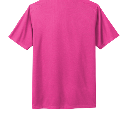 Nike Men's Dri-FIT Polo Shirt Hot pink Print View back