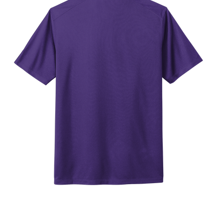 Nike Men's Dri-FIT Polo Shirt Purple Print View back