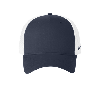 navy white nike snapback print view