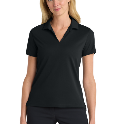Nike Women's Dri-FIT Polo Shirt Print  View black