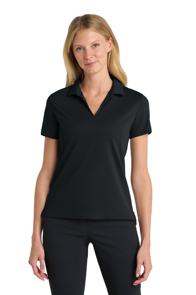 Nike Women's Dri-FIT Polo Shirt Print  View black