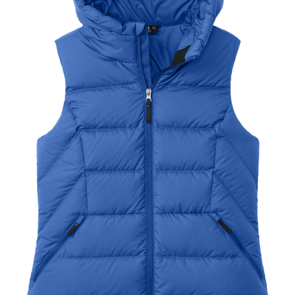 OR Outdoor Research Women's Coldsnap Hooded Down Vest at Print View - Print-View
