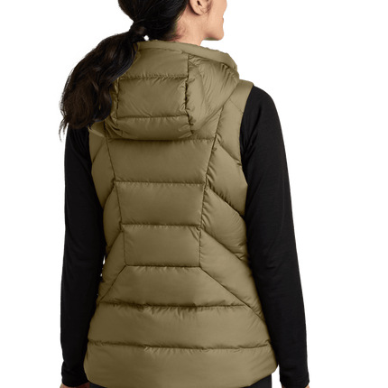OR Outdoor Research Women's Coldsnap Hooded Down Vest at Print View - Print-View
