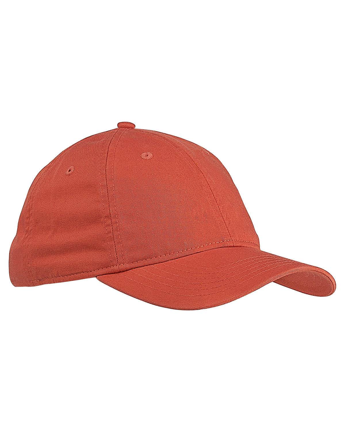 Orange Print View baseball cap with unstructured design and printed pattern, casual accessory for outdoor wear.