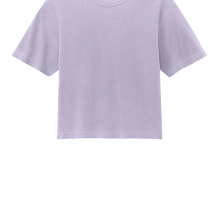 Orchid Mint Comfort Colors Boxy Tee for Women – heavyweight, garment-dyed with custom print