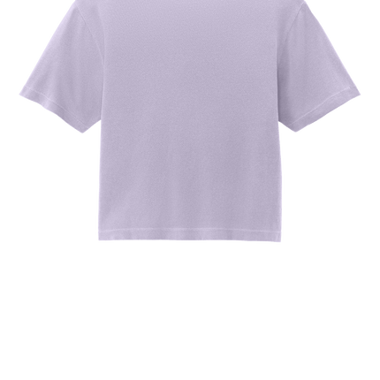 Orchid Mint Comfort Colors Boxy Tee for Women – heavyweight, garment-dyed with custom print back