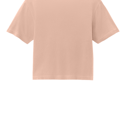 Peachy Comfort Colors Boxy Tee for Women – heavyweight, garment-dyed with custom print back
