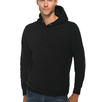 black hoodie print view