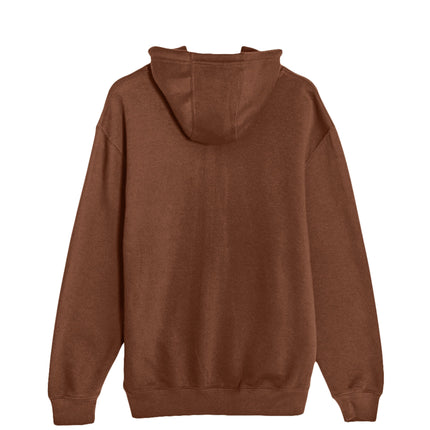 plain brown hoodie