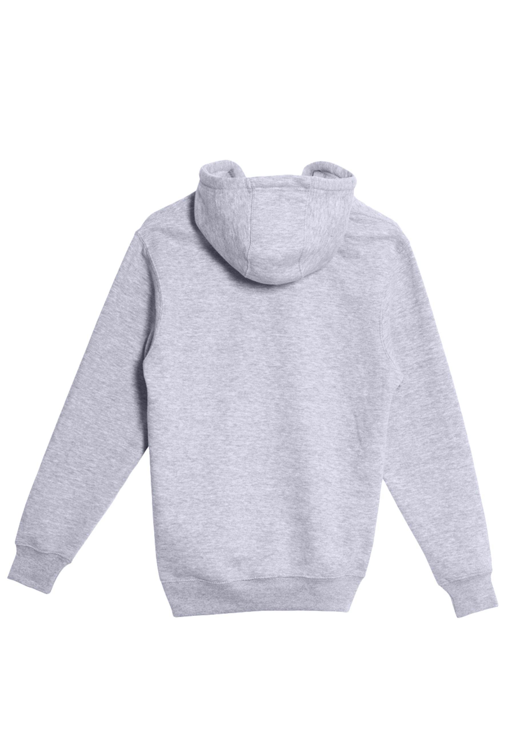 Unisex plain Heather Grey hoodie by Lane 7, front view showcasing soft fabric and classic pullover design.