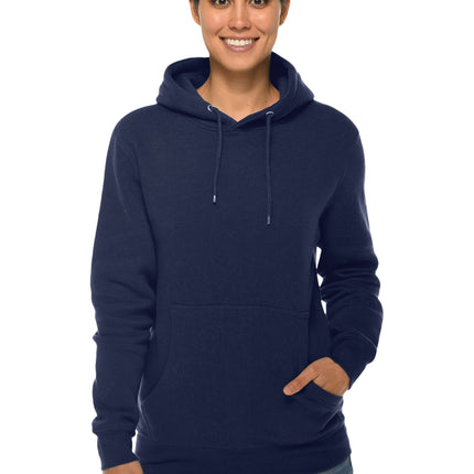 plain navy color hoodie for women