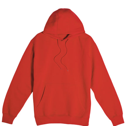 red hoodie print view