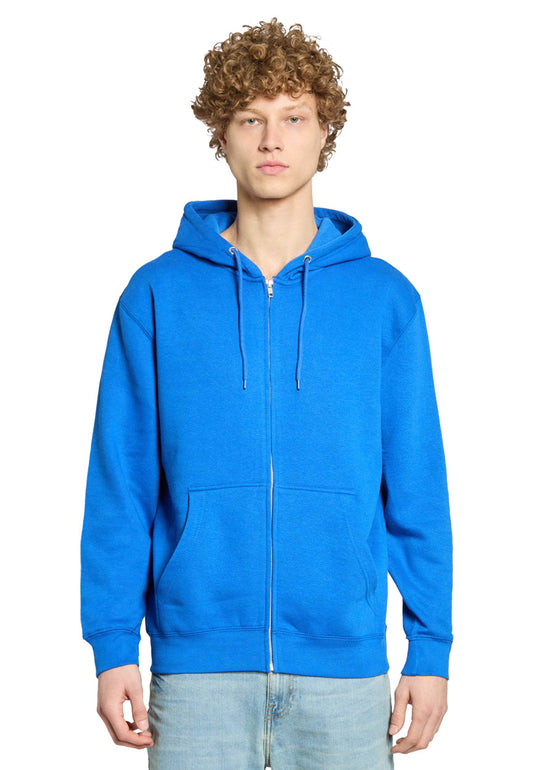 Blue Lane 7 PrintView premium full zip hoodie with customizable or plain design, featuring a full front zipper and comfortable fit.