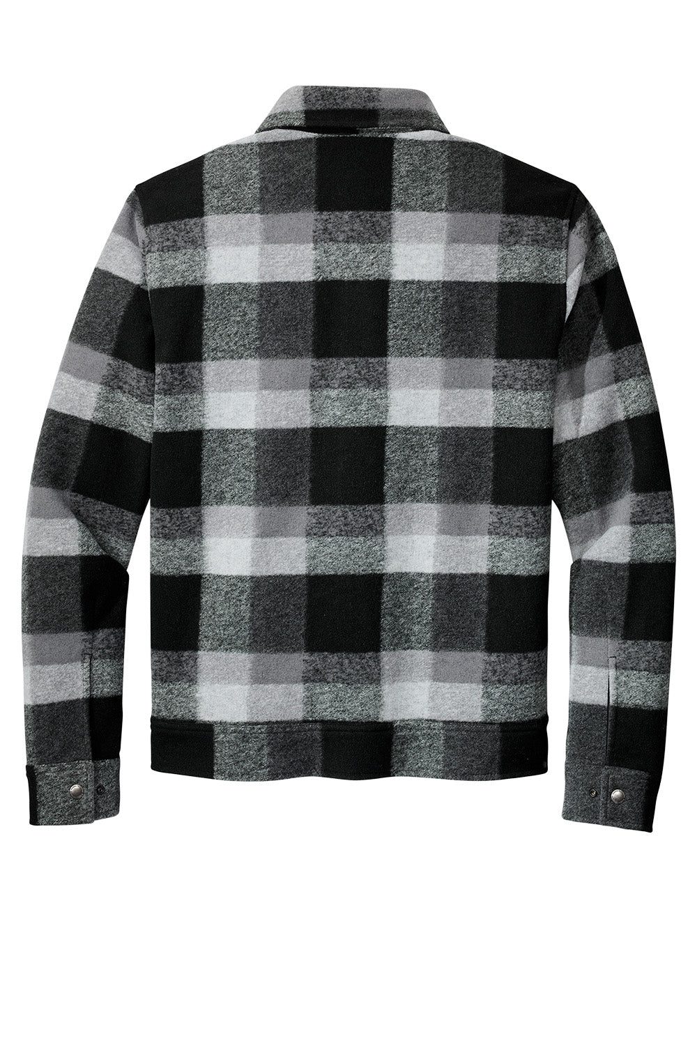 Russell Outdoors™ Basin Jacket in deep black plaid, a men's coat with a classic pattern and durable outdoor fabric.