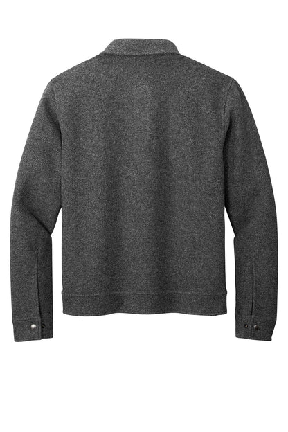 Russell Outdoors™ Basin Jacket in graphite heather, a men's coat with a flat back, ideal for outdoor wear and casual style.