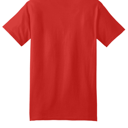 Red Hanes® Beefy t-shirt – Heavyweight 100% Cotton T-Shirt, Customizable at Print View Back