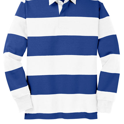 Lightweight Team Rugby Polo Shirt — Twill Collar & Rubber Button